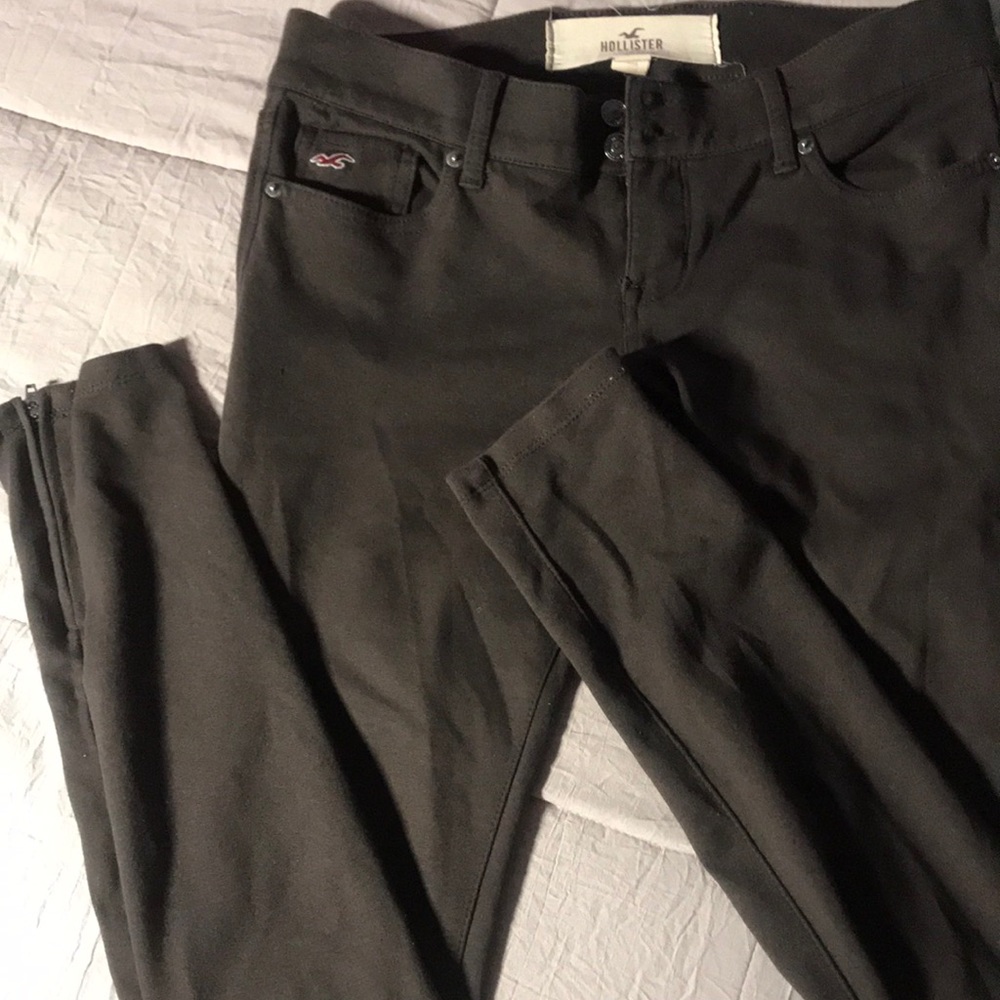 Brown Jeggings from Hollister